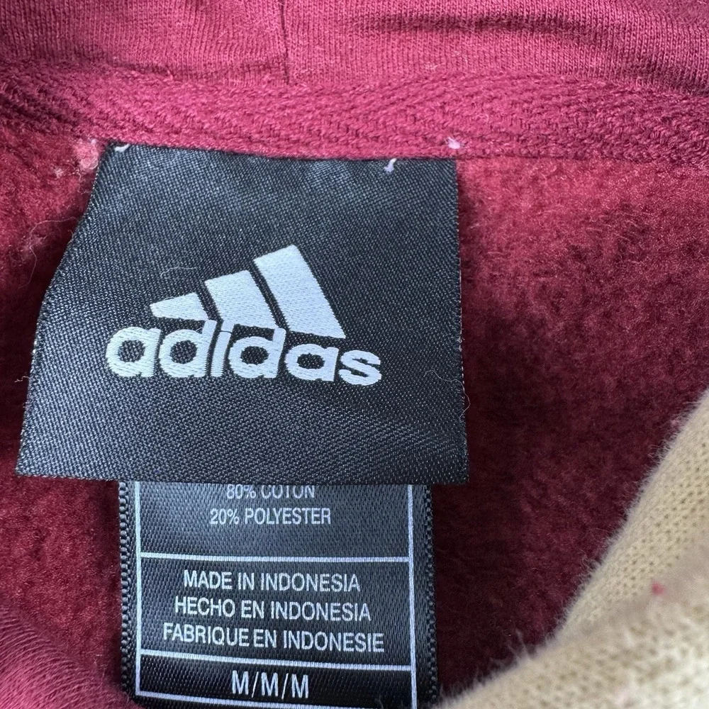 VTG Adidas Florida State Seminoles FSU Pullover Hoodie Mens Size Medium EUC Rare
